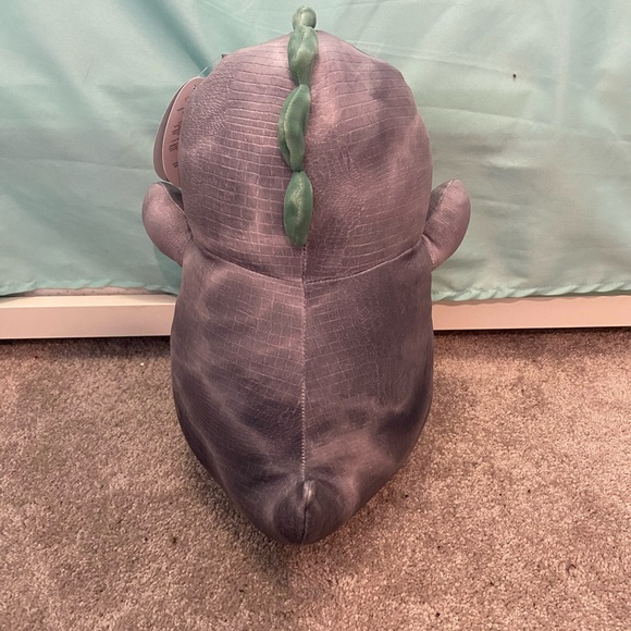 NWT 14” Xander the dinosaur/T-rex Squishmallow Hugmee - Picture 4 of 5